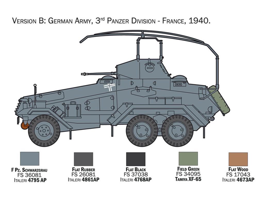 Sd. Kfz. 232 6 RAD. (Vista 6)