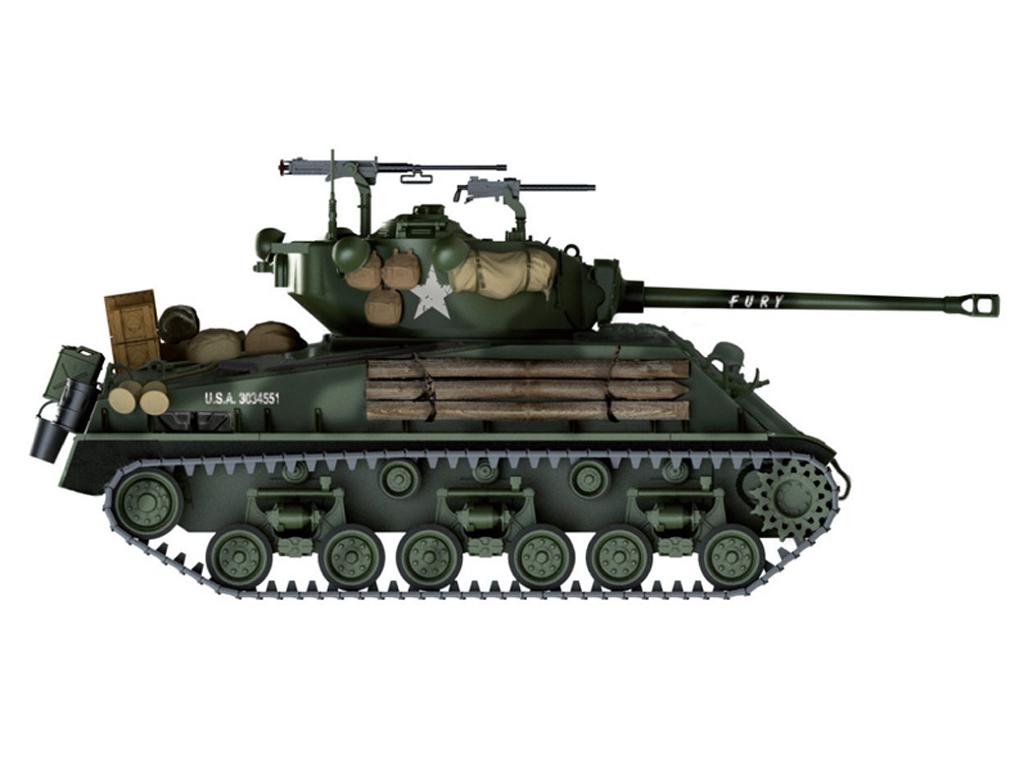 Sherman M4A3E8 versión  (Vista 2)