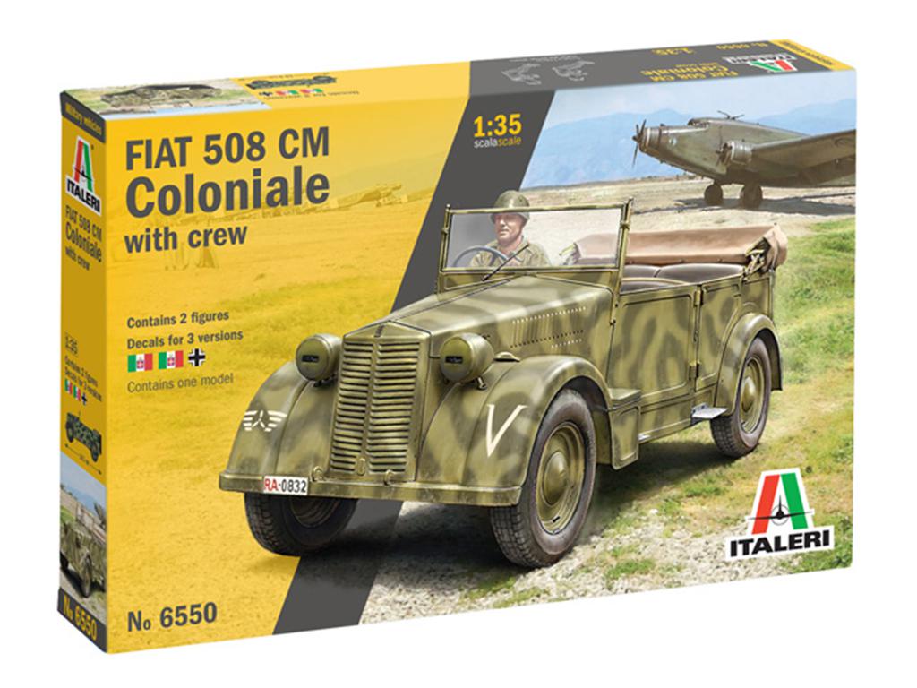 Fiat 508 CM Coloniale with Crew (Vista 1)