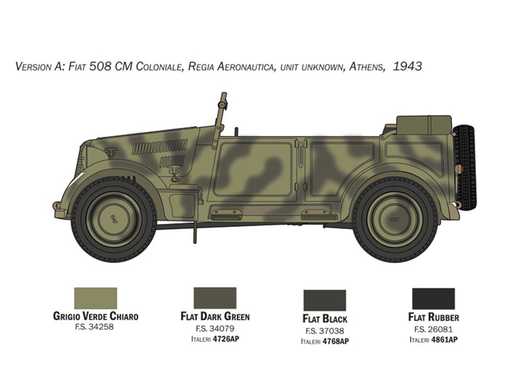 Fiat 508 CM Coloniale with Crew (Vista 3)