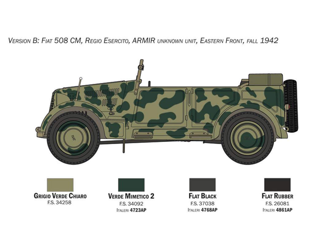 Fiat 508 CM Coloniale with Crew (Vista 4)