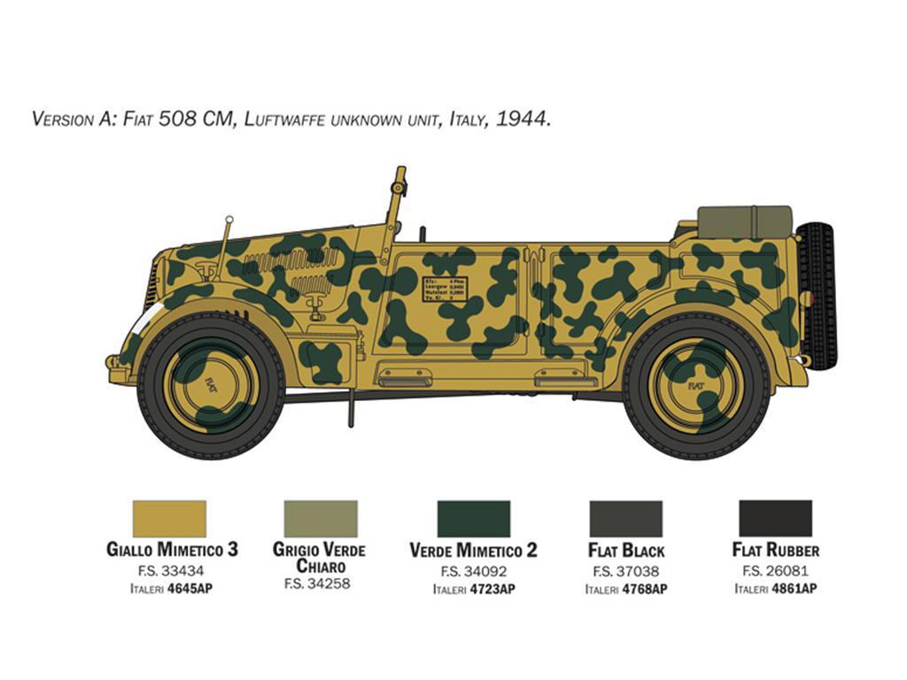 Fiat 508 CM Coloniale with Crew (Vista 5)