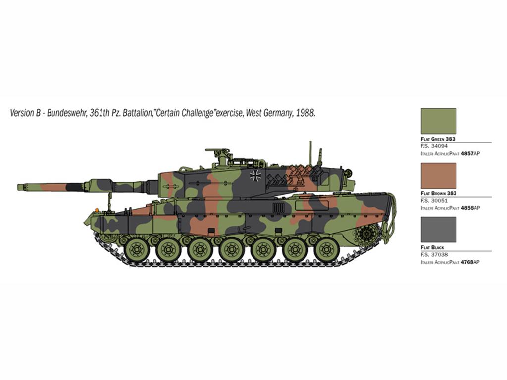 Leopard 2A4 (Vista 4)