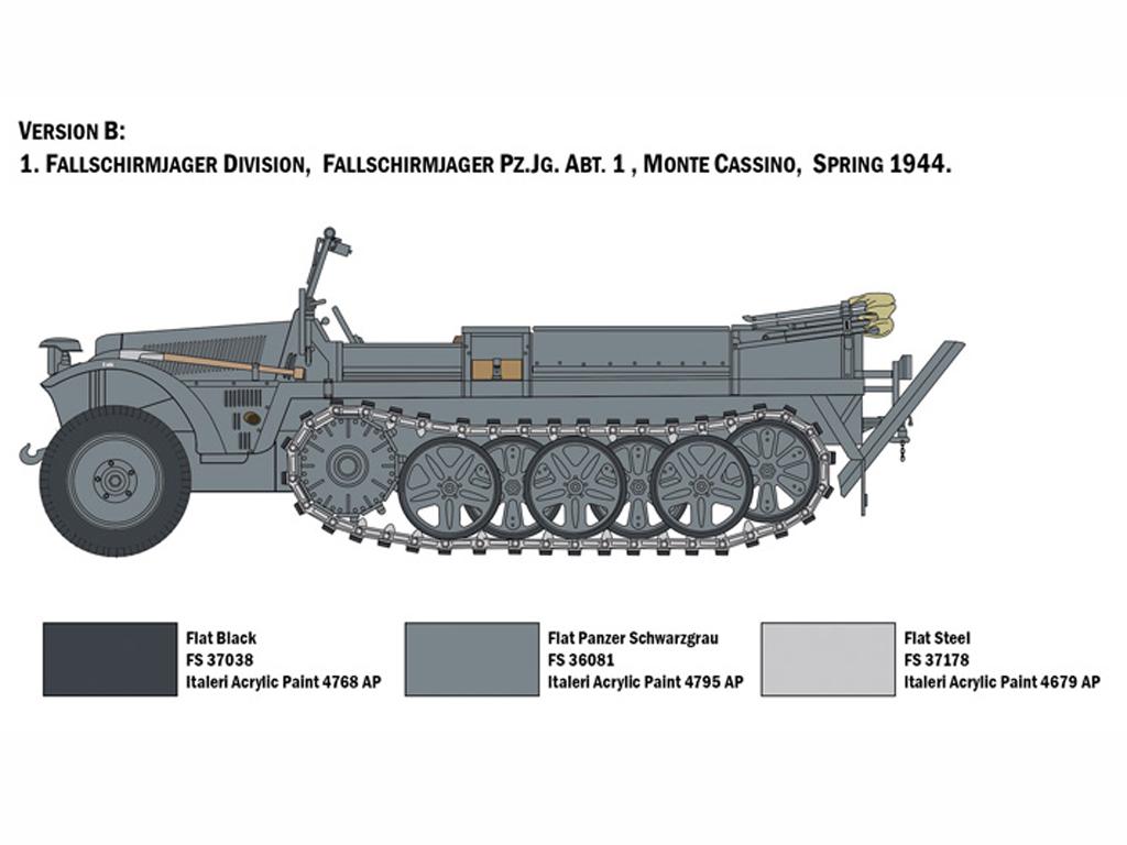 Sd.Kfz. 10 Demag D7  (Vista 5)