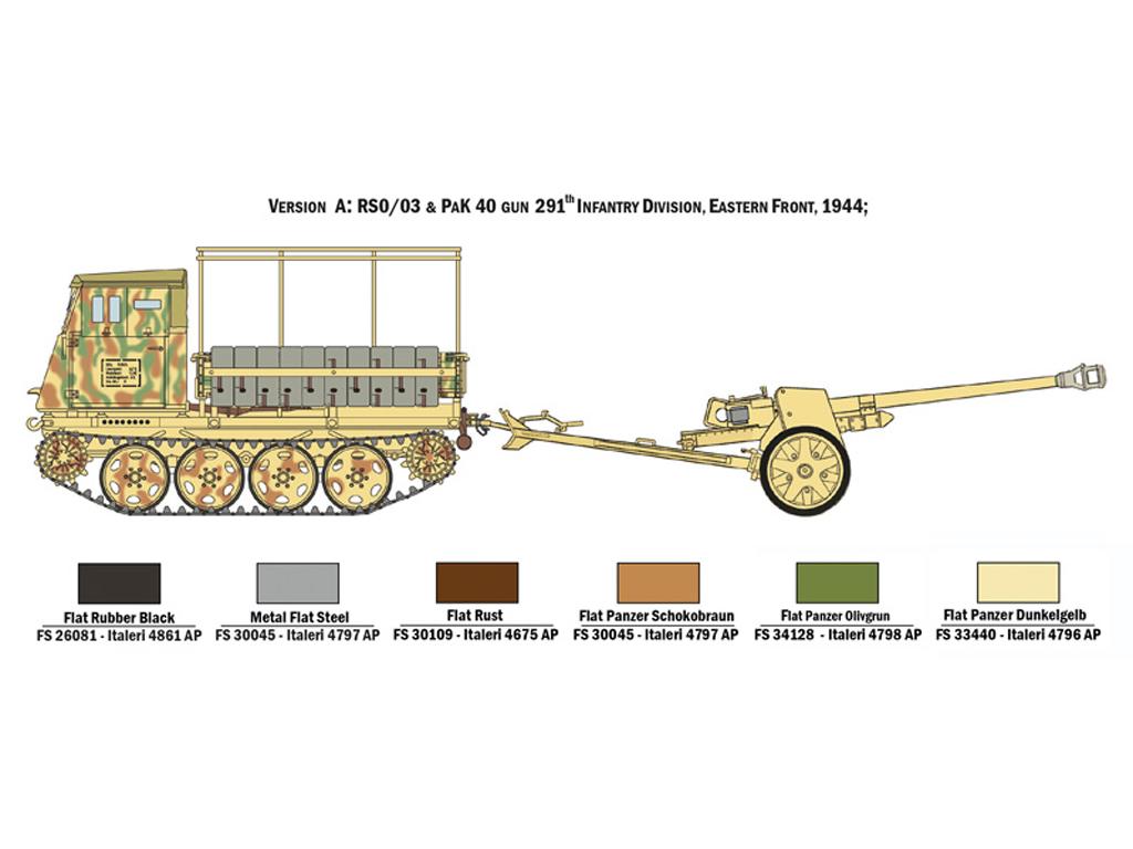 RSO/03 with PaK 40 (Vista 4)