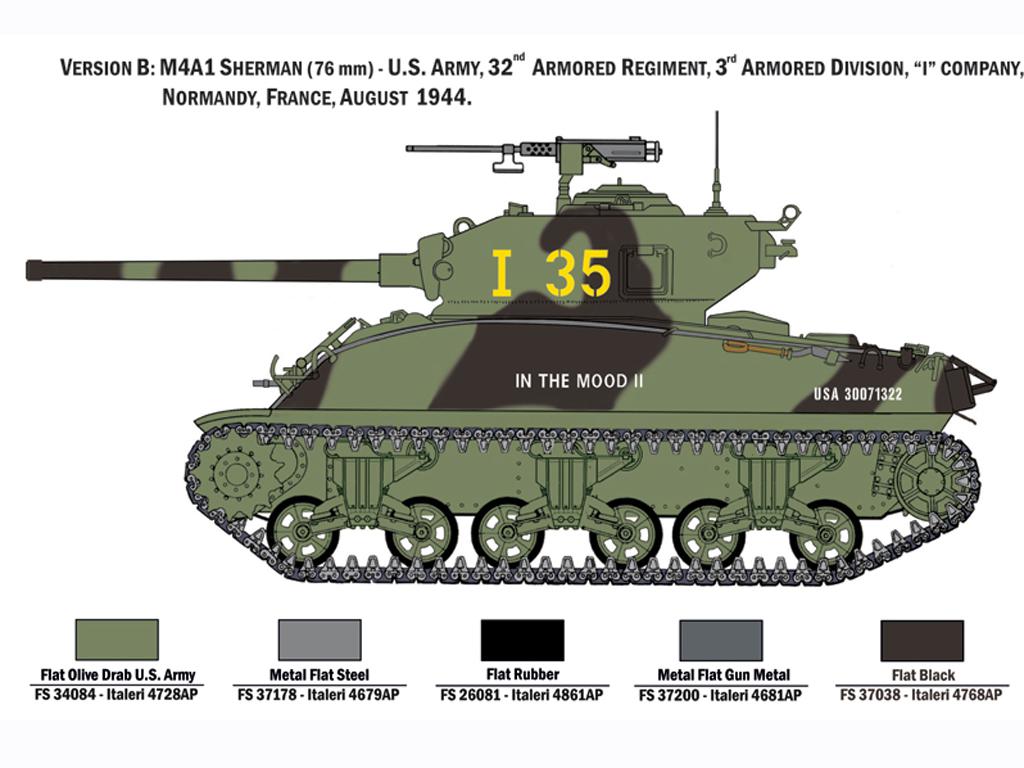 M4A1 Sherman con Infantería de EE.UU. (Vista 5)