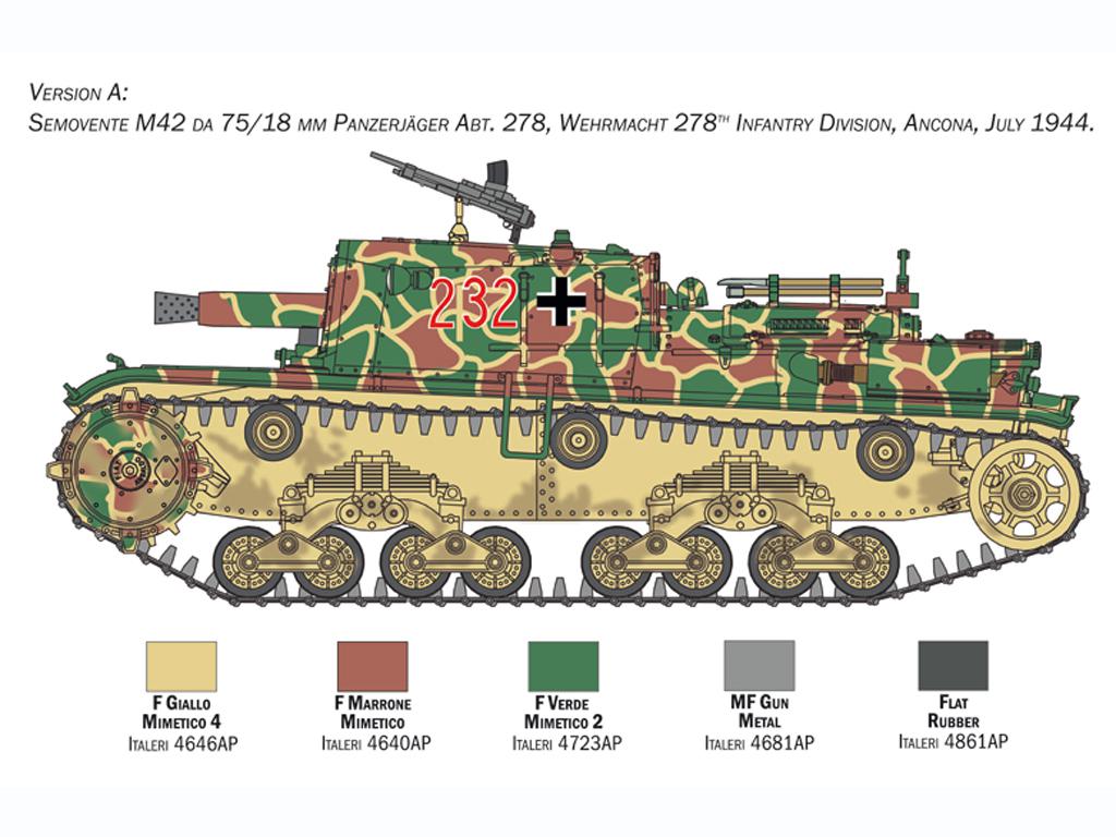 Semovente M42 75/18 mm (Vista 6)