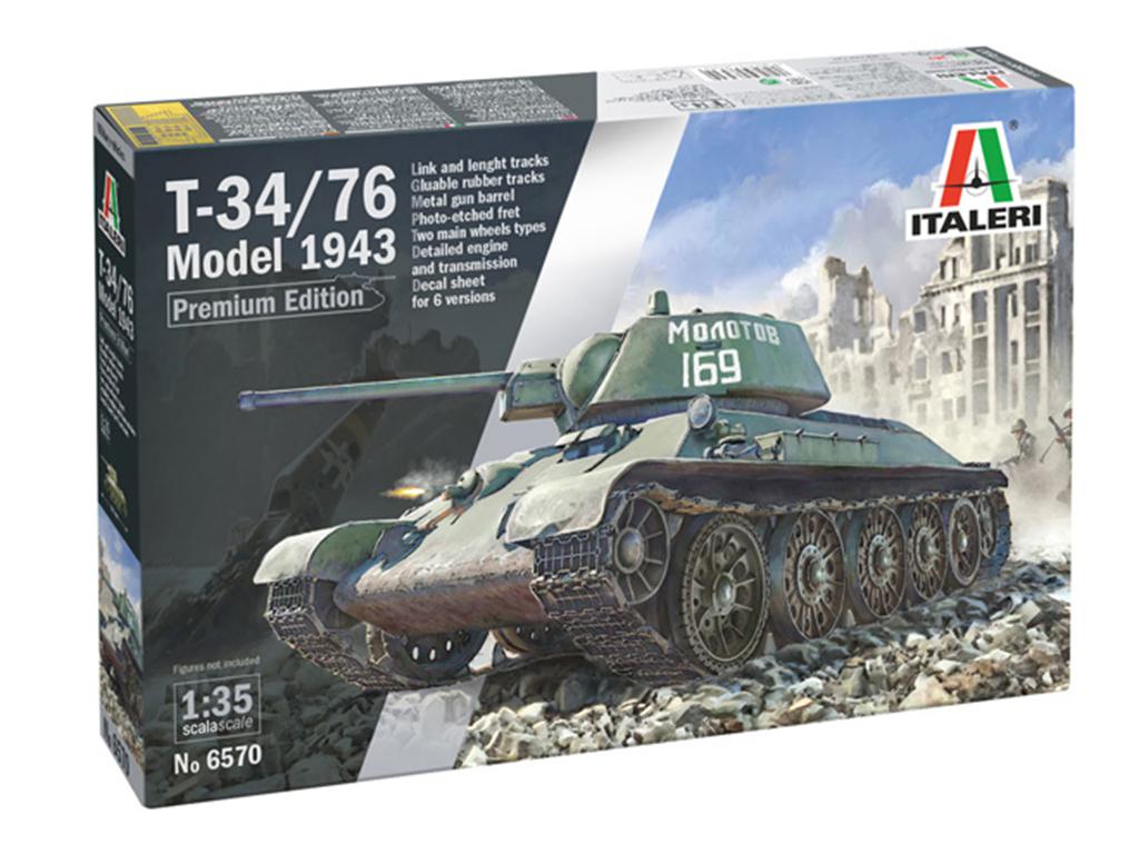 T-34/76 Model 1943 Early Version (Vista 1)