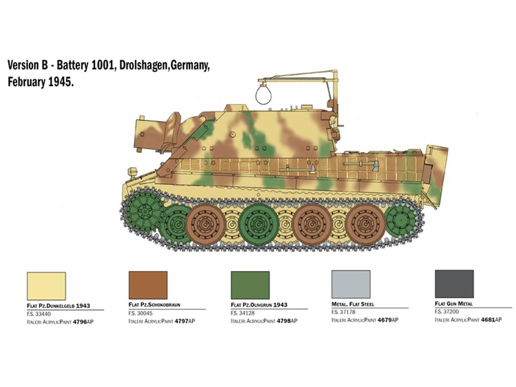 38 cm RW 61 auf Sturmmorser Tiger (Vista 2)