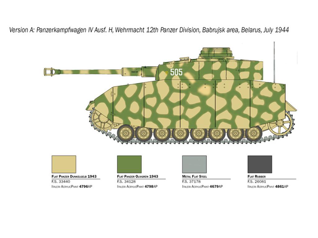 Pz.Kpfw. IV Ausf. H (Vista 4)