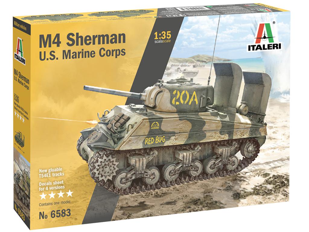 M4 Sherman U.S. Marines Corps (Vista 1)