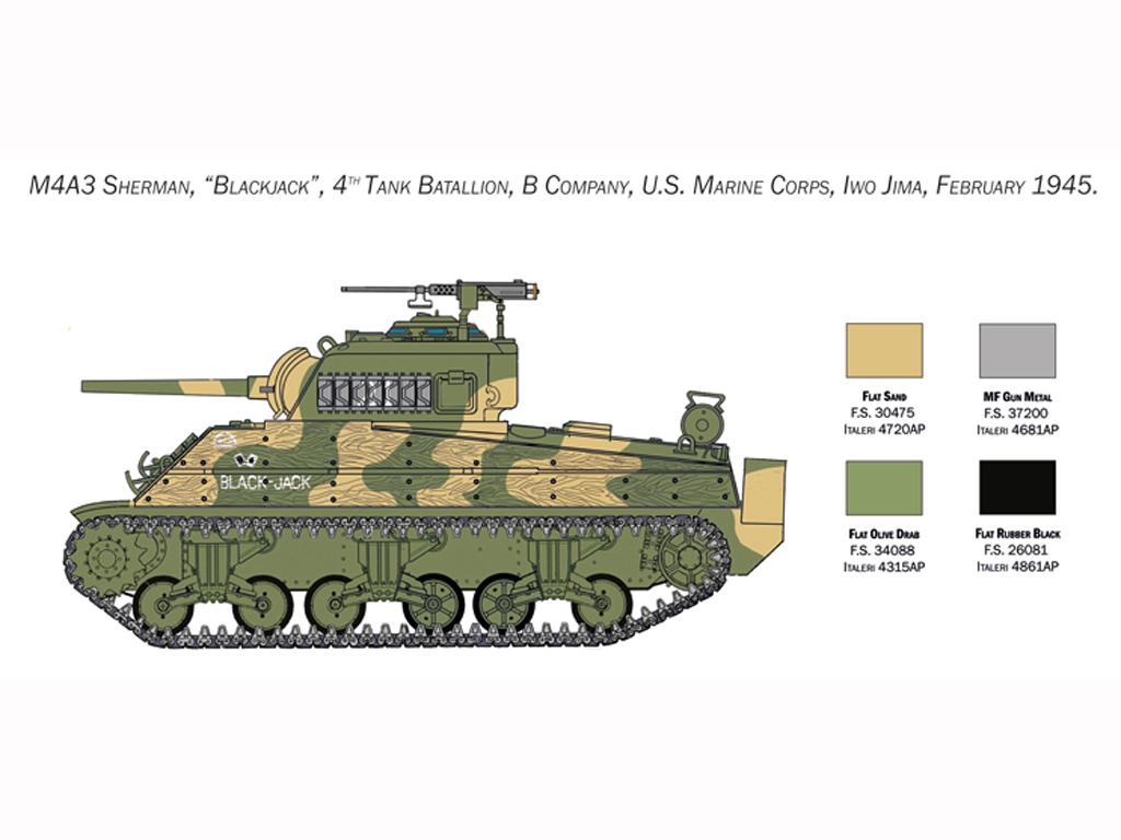 M4 Sherman U.S. Marines Corps (Vista 2)