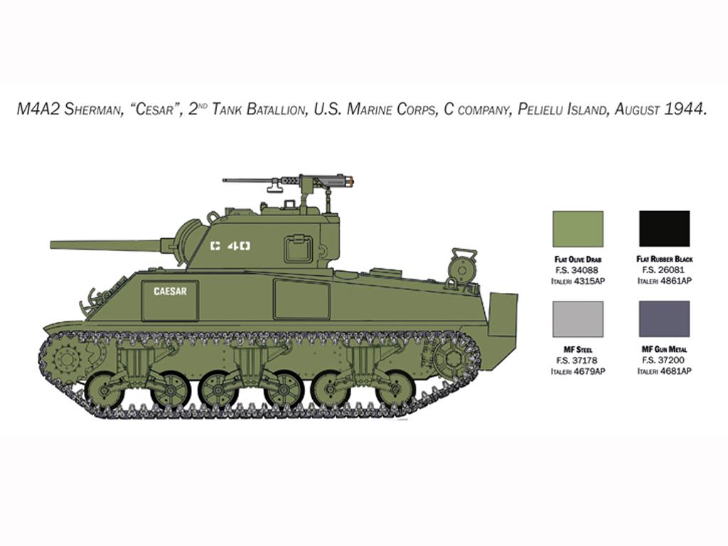 M4 Sherman U.S. Marines Corps (Vista 6)