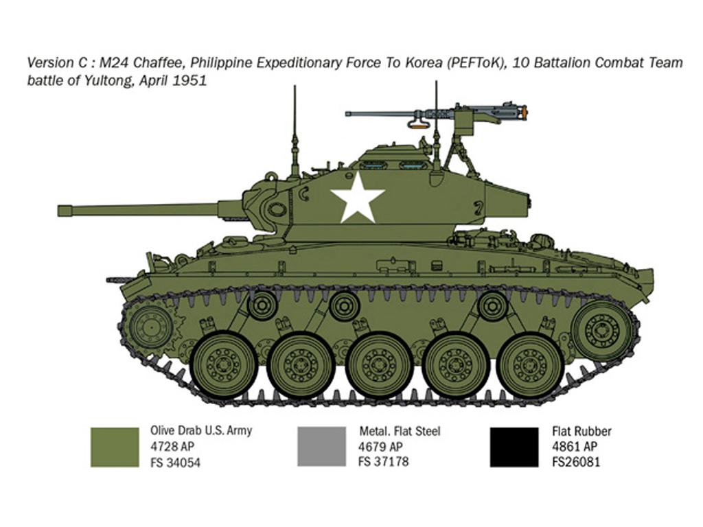 M24 Chaffee Korean War (Vista 7)