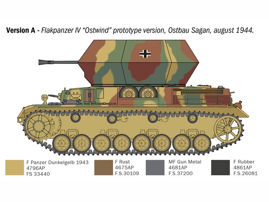 Flakpanzer IV Ostwind (Vista 3)