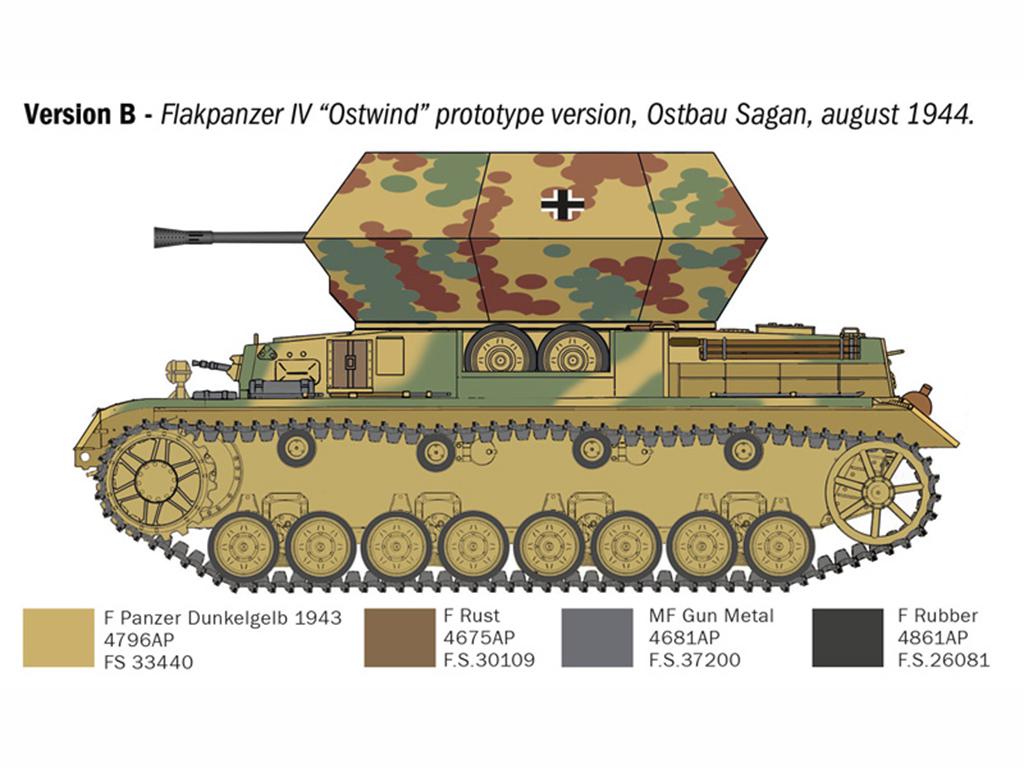 Flakpanzer IV Ostwind (Vista 4)