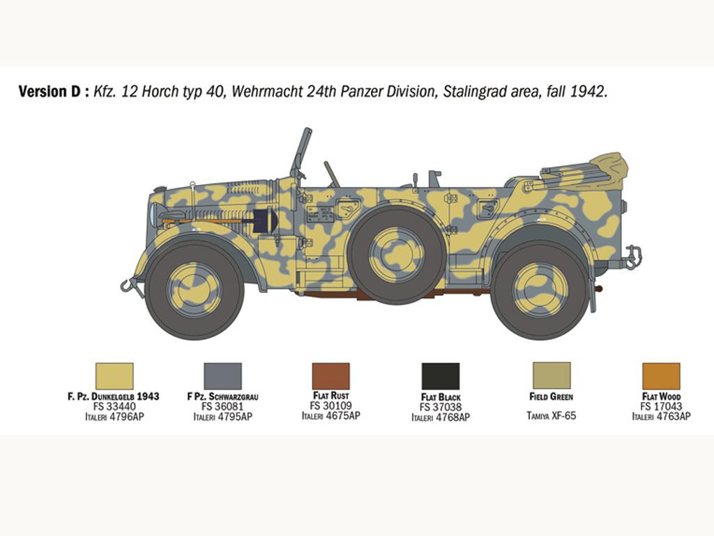 Kfz. 12 Horch 901 typ 40 frühen Ausf. (Vista 2)