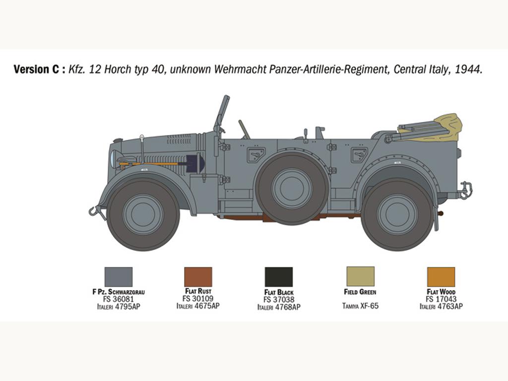 Kfz. 12 Horch 901 typ 40 frühen Ausf. (Vista 6)