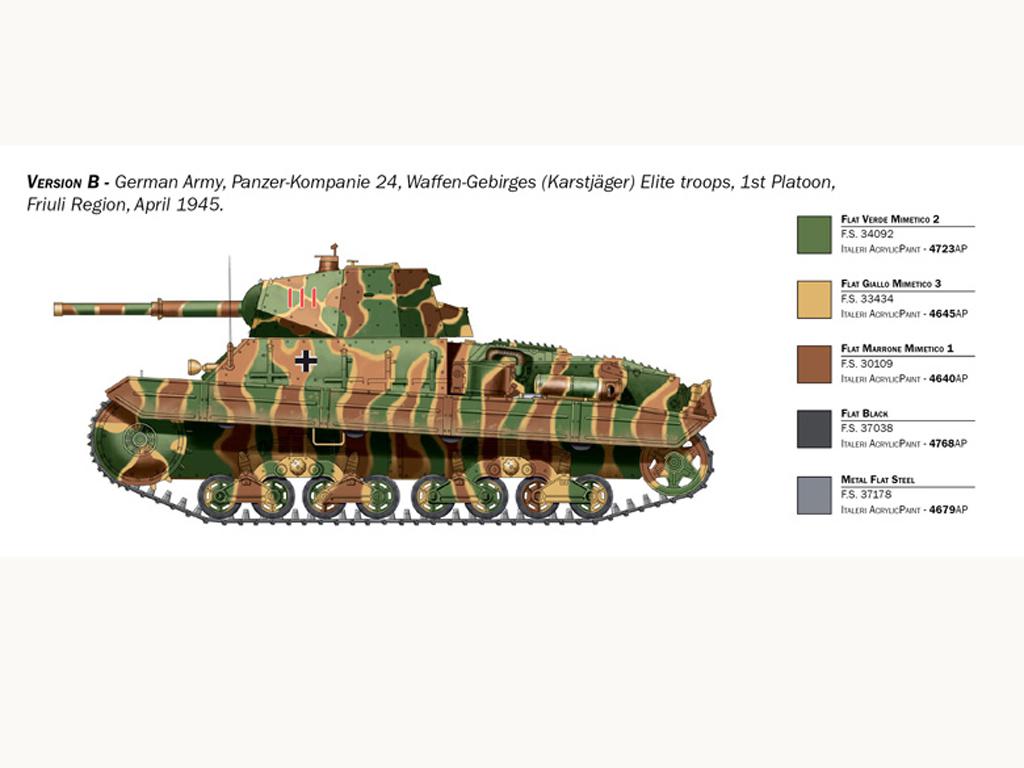 Carro Armato P40 (Vista 4)