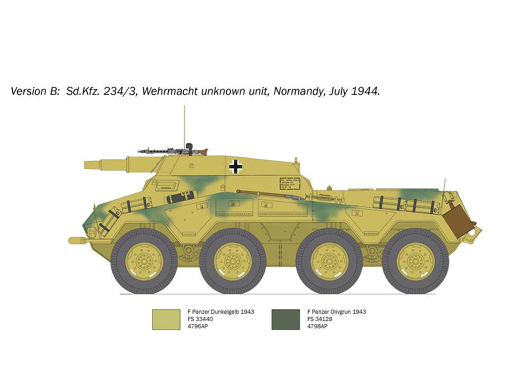Sd. Kfz. 234/3 (Vista 4)