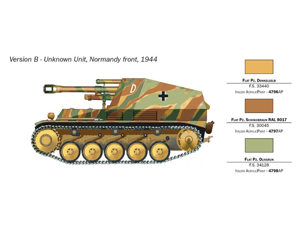 SD.KFZ.124 Wespe (Vista 4)