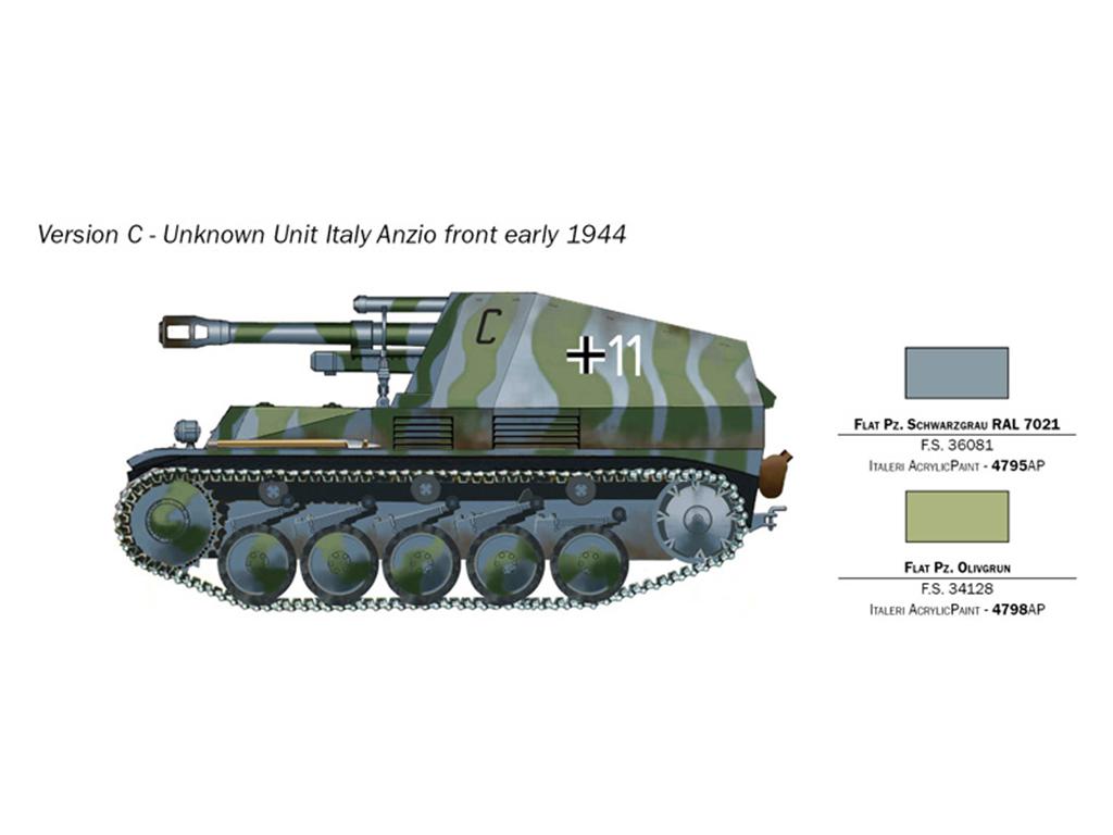 SD.KFZ.124 Wespe (Vista 5)