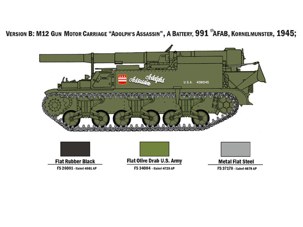 M12 Gun Motor Carriage (Vista 5)