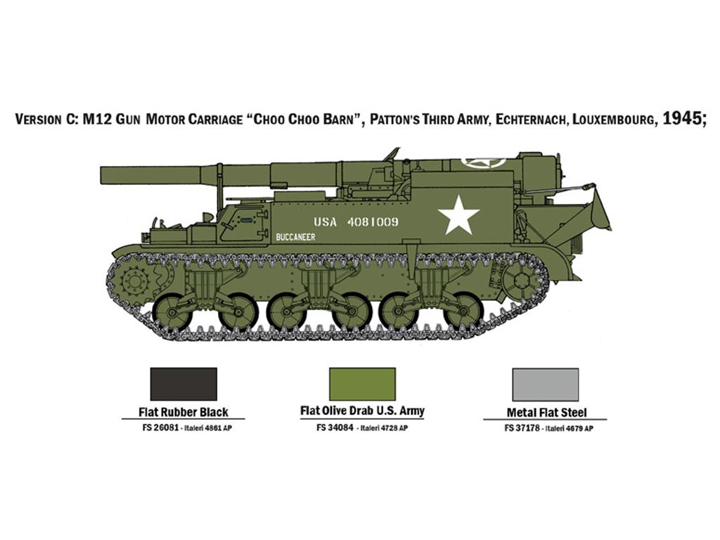 M12 Gun Motor Carriage (Vista 6)