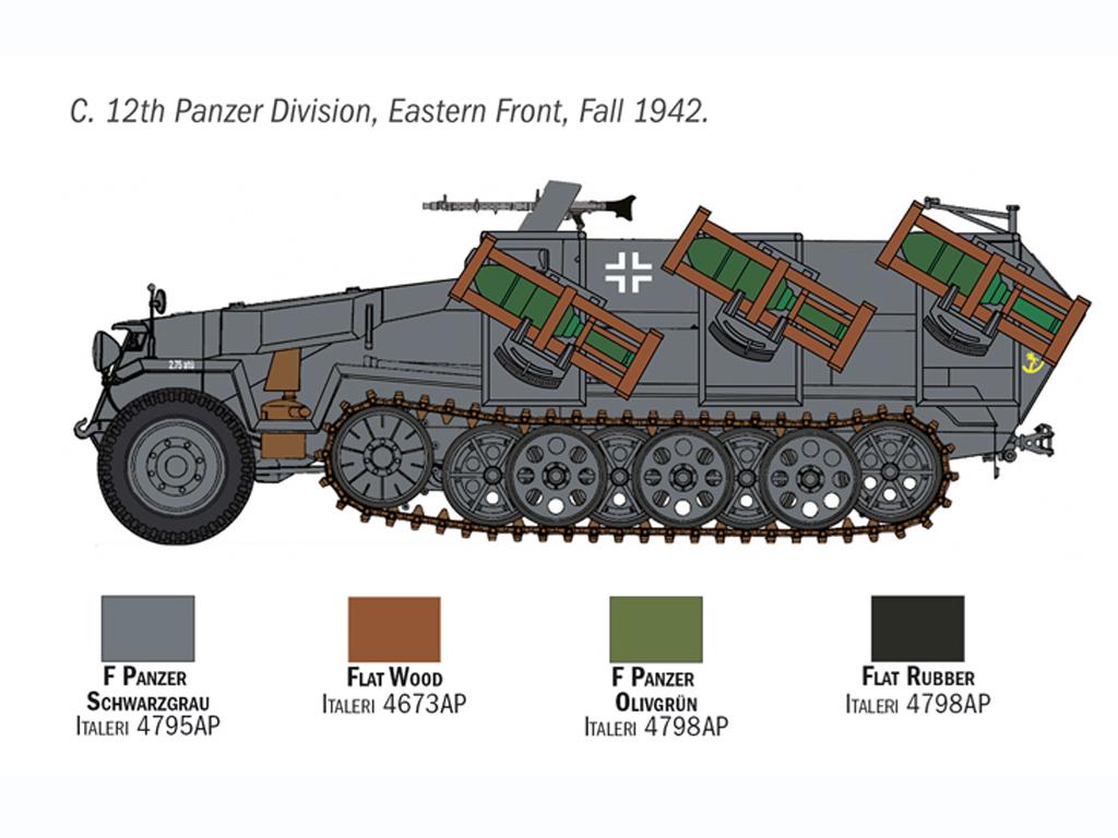 Sd. Kfz. 251/1 Wurfrahmen Stuka zu Fuss (Vista 7)