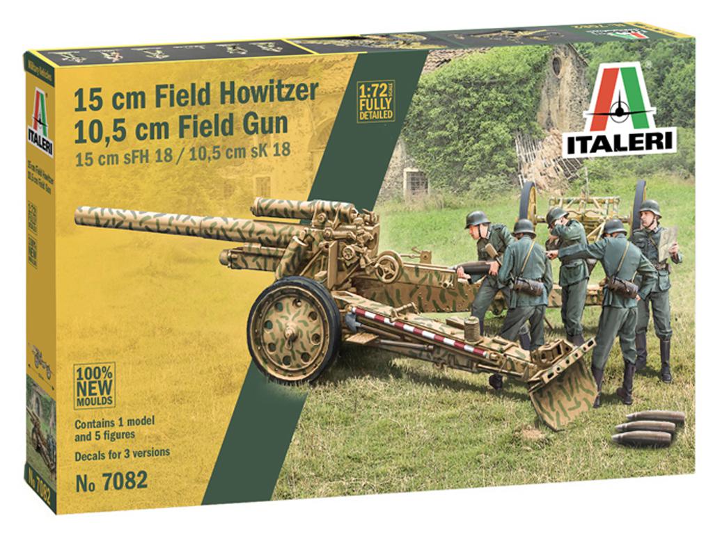 15cm Field Howitzer 10,5 cm Field Gun (Vista 1)