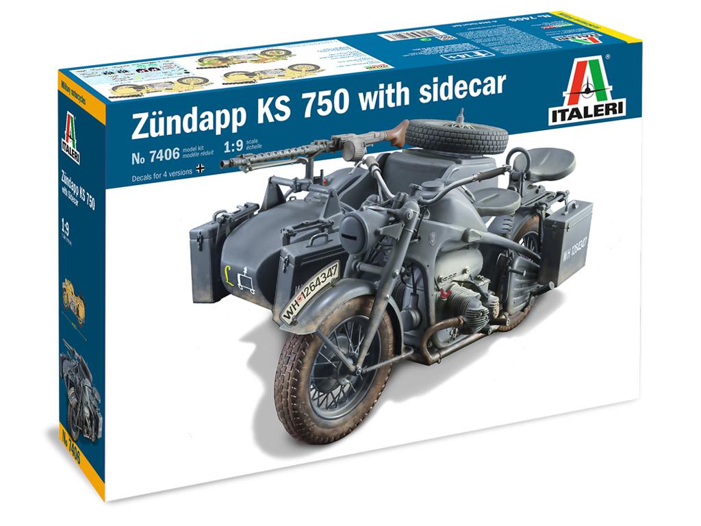 Zundapp KS 750 con Sidecar (Vista 1)