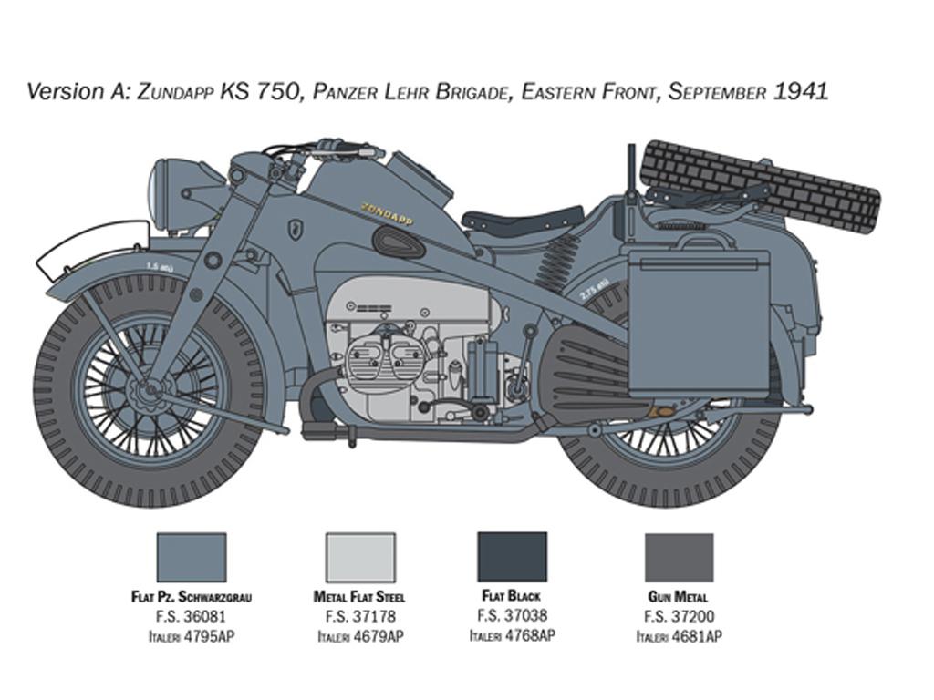 Zundapp KS 750 con Sidecar (Vista 5)