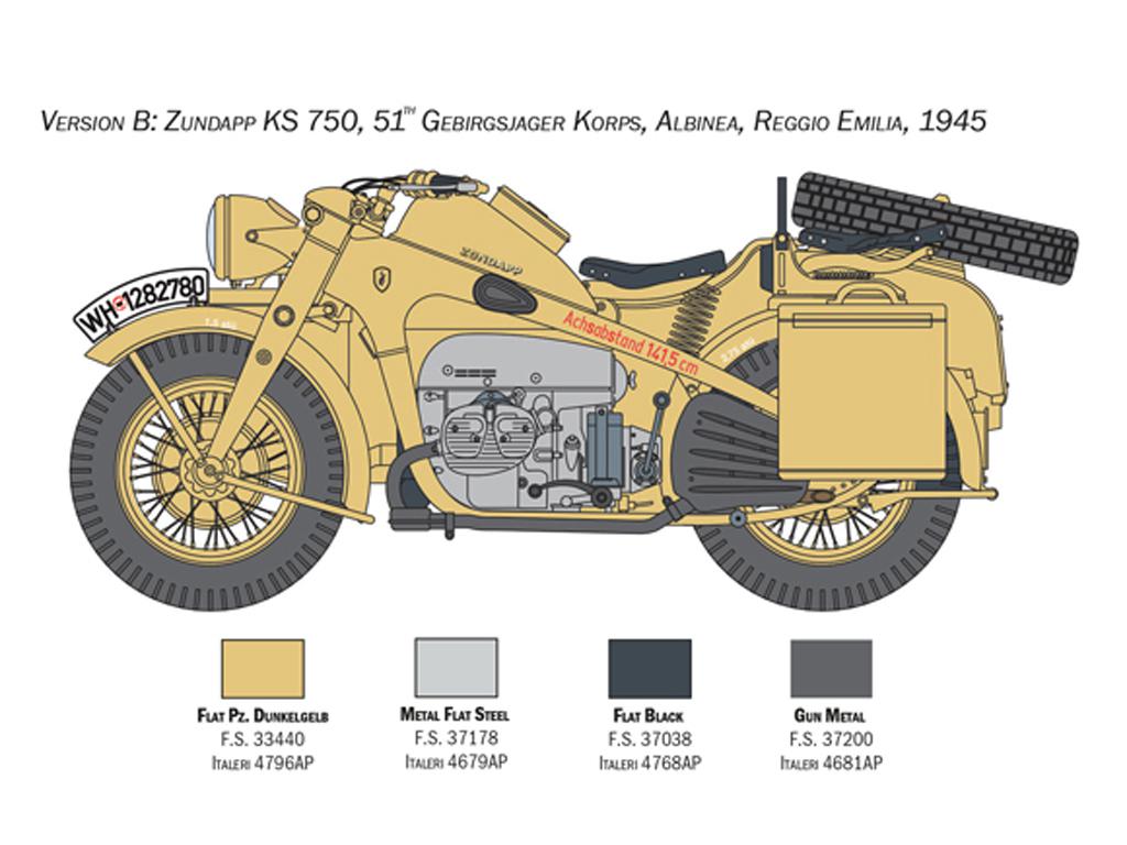 Zundapp KS 750 con Sidecar (Vista 6)