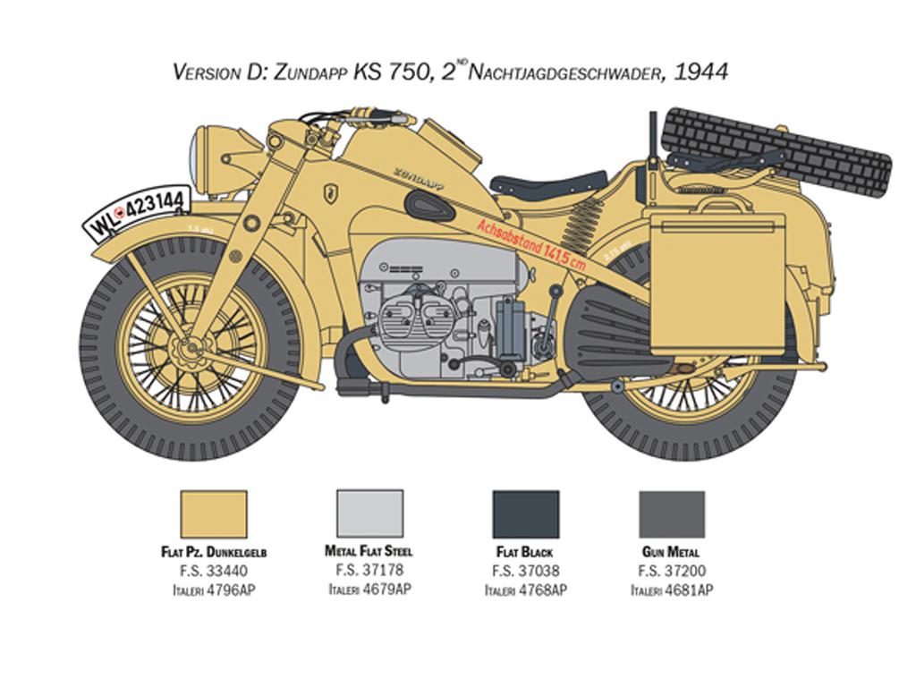 Zundapp KS 750 con Sidecar (Vista 8)