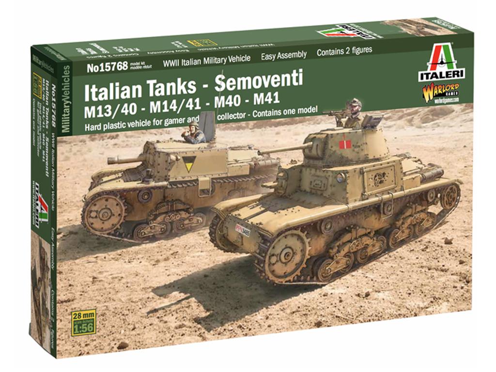 Italian Tanks - Semoventi M13/40 - M14/41 - M40 - M41 (Vista 1)