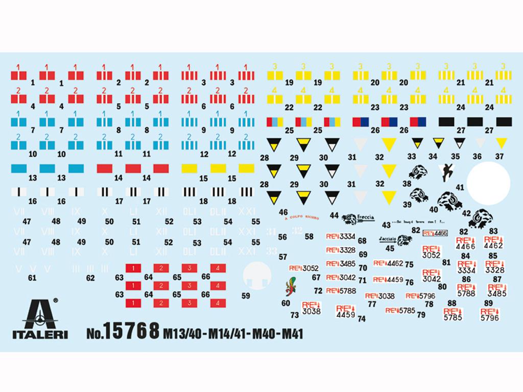 Italian Tanks - Semoventi M13/40 - M14/41 - M40 - M41 (Vista 3)