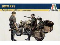 Moto Alemana BMW R75 con Sidecar (Vista 2)