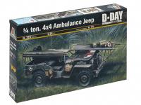 Jeep Ambulancia 1/4 ton. 4x4  (Vista 3)