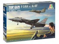 Top Gun F-14A vs A-4F (Vista 4)