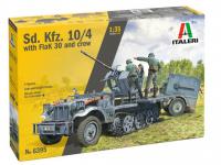 Sd.Kfz 10/4 with Flak 30 and Crew (Vista 7)
