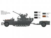 Sd.Kfz 10/4 with Flak 30 and Crew (Vista 9)
