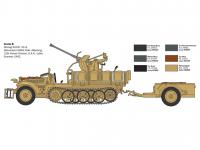 Sd.Kfz 10/4 with Flak 30 and Crew (Vista 10)