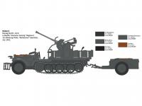 Sd.Kfz 10/4 with Flak 30 and Crew (Vista 11)