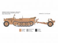 Sd. Kfz. 10 Demag D7 with 7,5 cm leIG 18 and crew (Vista 9)