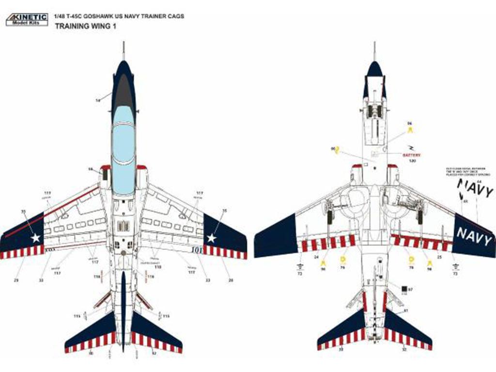 T-45C Goshawk US Navy Trainer CAGS (Vista 3)