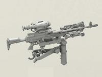 M240 Swing Arm Var.2 set (Vista 10)