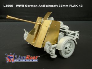 German Anti-Aircraft 37mm FLAK 43  (Vista 5)