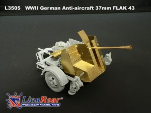 German Anti-Aircraft 37mm FLAK 43  (Vista 6)