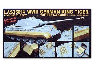 Kingtiger Porsche Turret Detail set  (Vista 1)