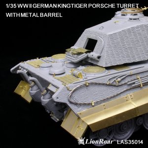 Kingtiger Porsche Turret Detail set  (Vista 4)